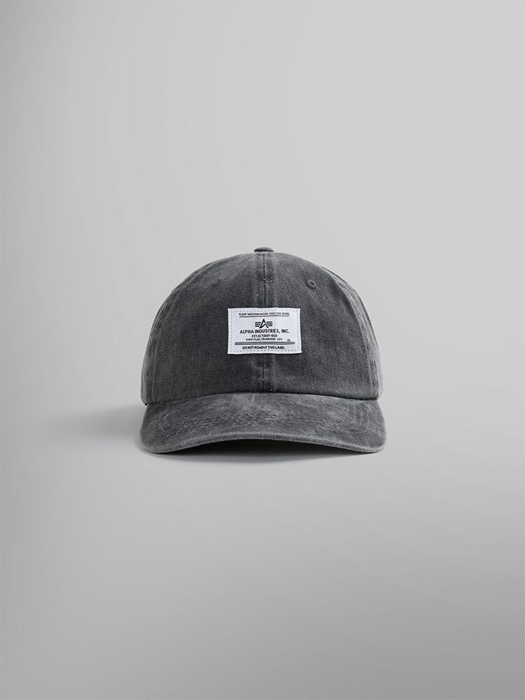 ALPHA INDUSTRIES: BATTLEWASH CAP: BLACK