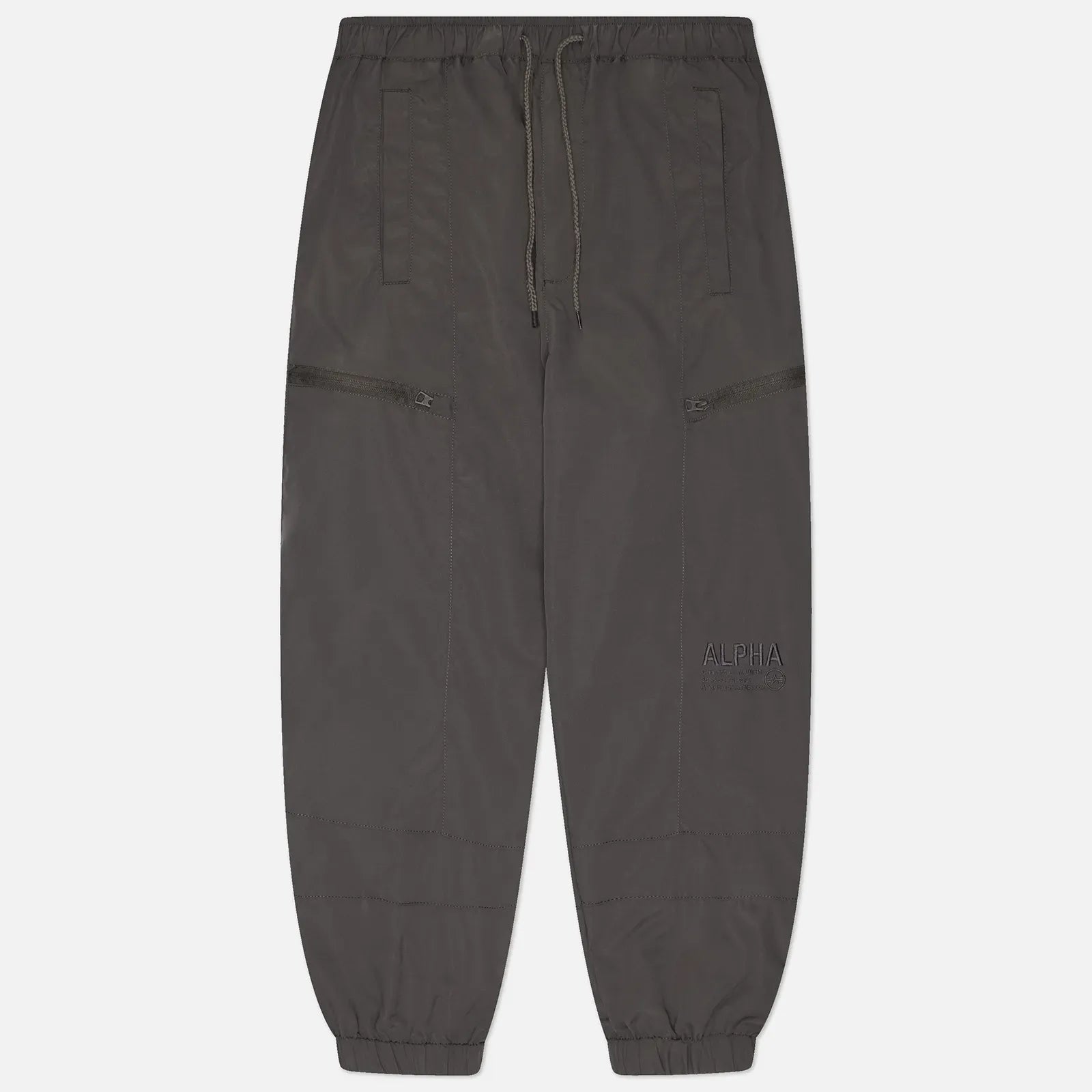 ALPHA INDUSTRIES : Men's Track Pants - CHARCOAL