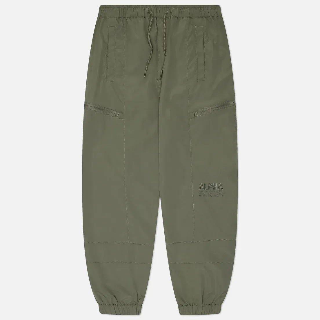 ALPHA INDUSTRIES : Men's Track Pants - OLIVE