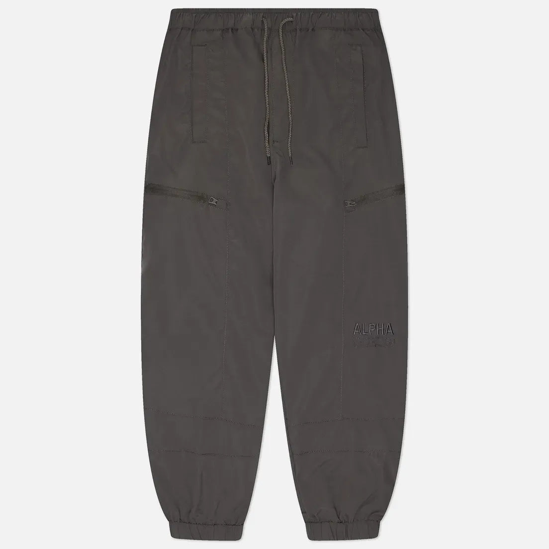ALPHA INDUSTRIES : Men's Track Pants - CHARCOAL