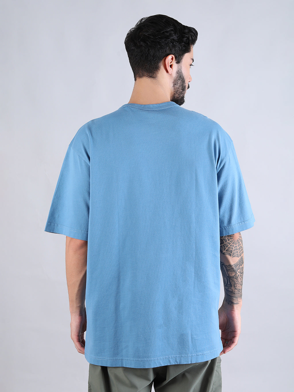 ALPHA INDUSTRIES: ESSENTIAL RELAXED TEE - ELEMENTAL BLUE
