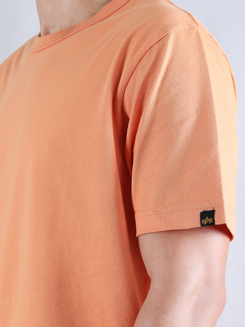 ALPHA INDUSTRIES: ESSENTIAL GEN II TEE - MUTED SAFFRON