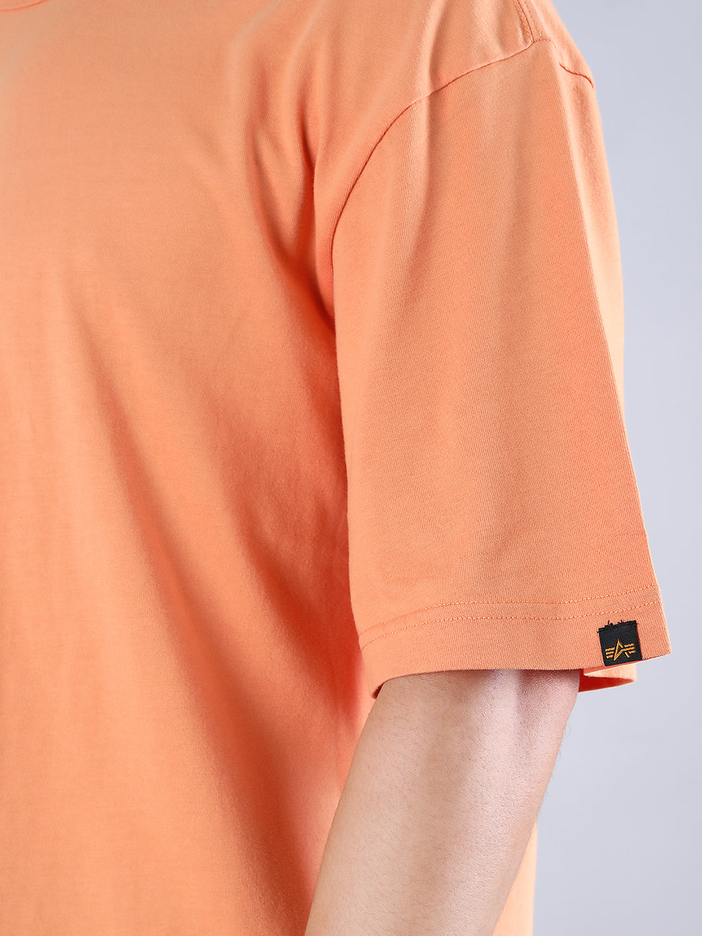 ALPHA INDUSTRIES: ESSENTIAL RELAXED TEE - MUTED SAFFRON