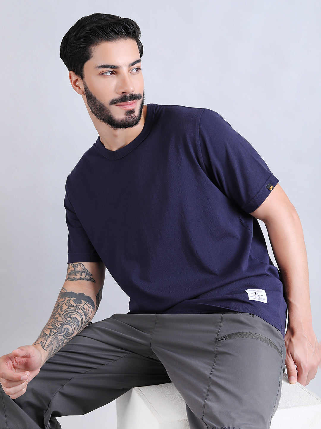 ALPHA INDUSTRIES: ESSENTIAL RELAXED TEE