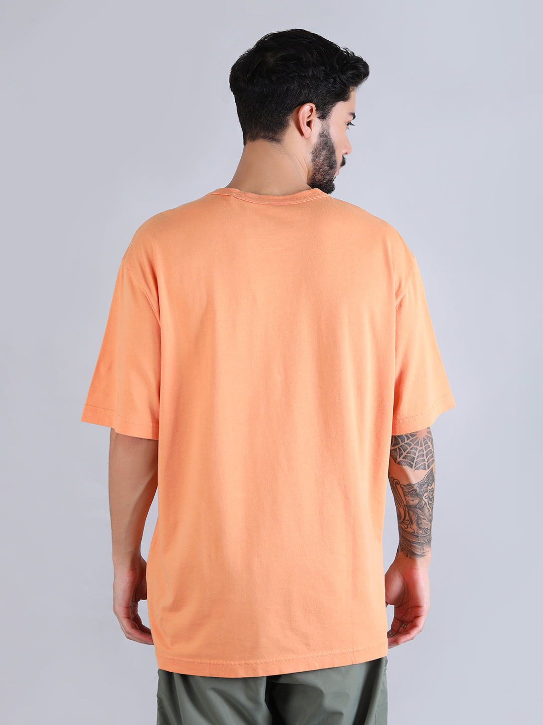 ALPHA INDUSTRIES: ESSENTIAL RELAXED TEE - MUTED SAFFRON