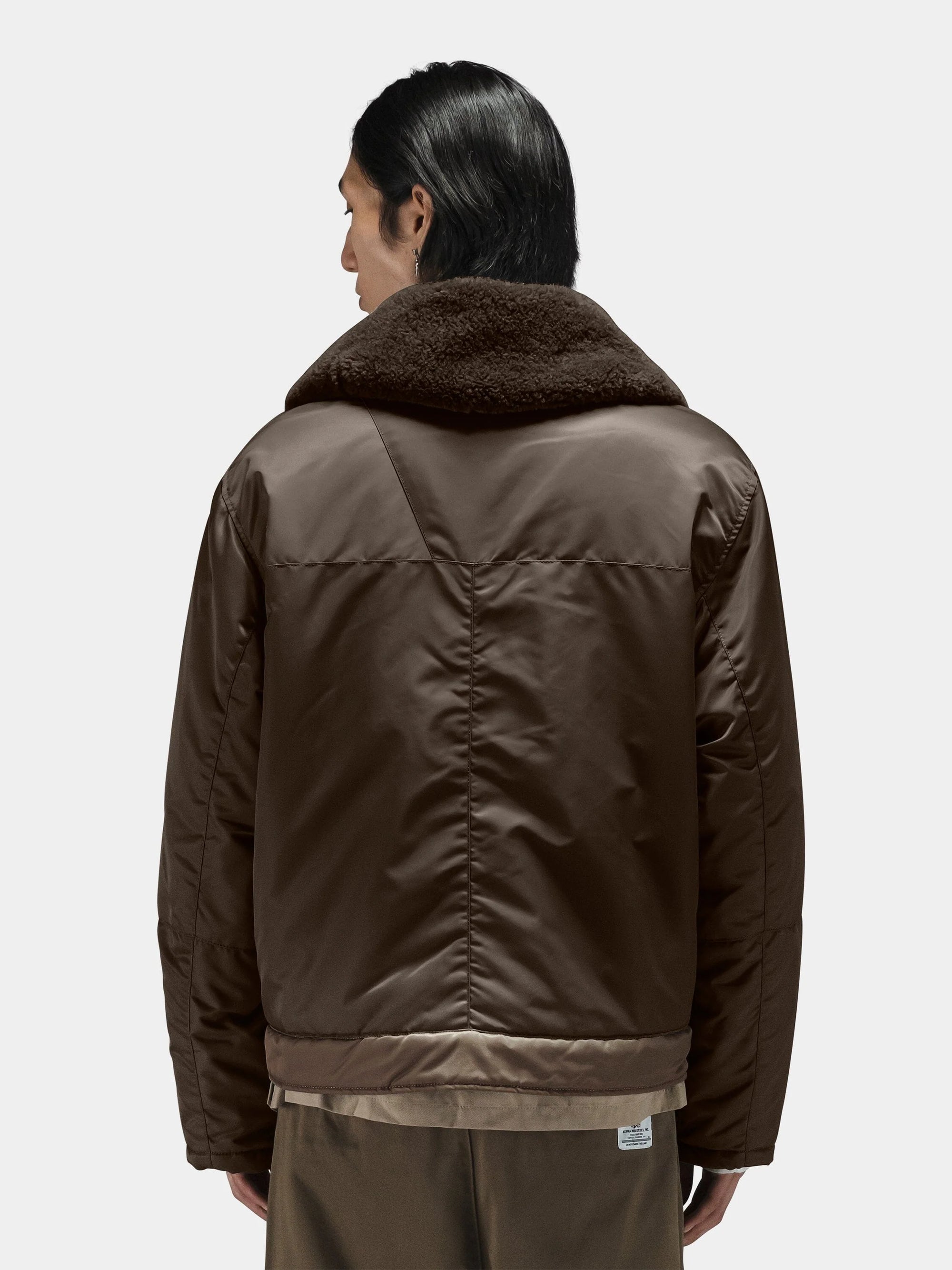 ALPHA INDUSTRIES NYLON AVIATOR JACKET