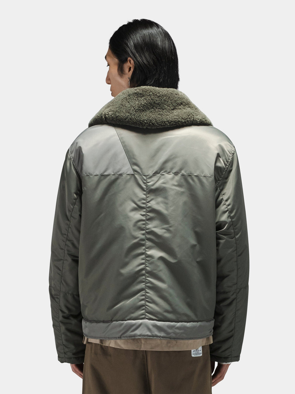 ALPHA INDUSTRIES NYLON AVIATOR JACKET