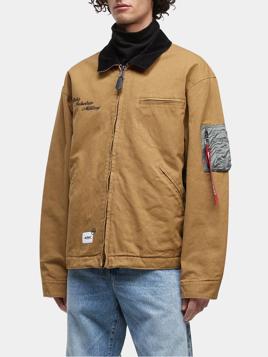 ALPHA INDUSTRIES UNFRM DETROIT JACKET