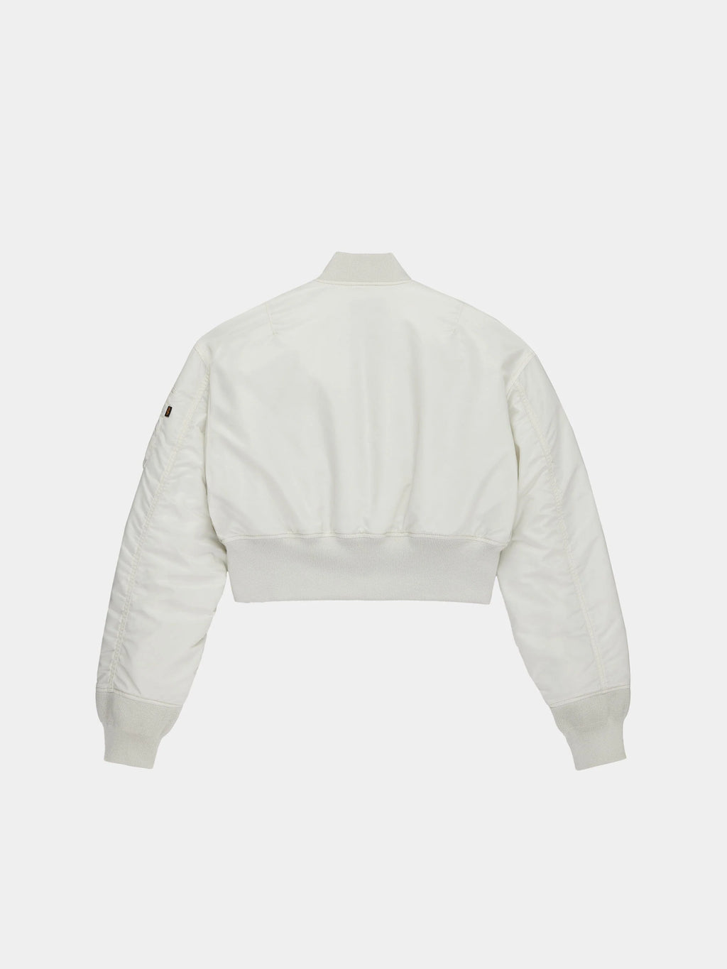 ALPHA INDUSTIRES CROPPED MA-1 FLIGHT JACKET WOMENS