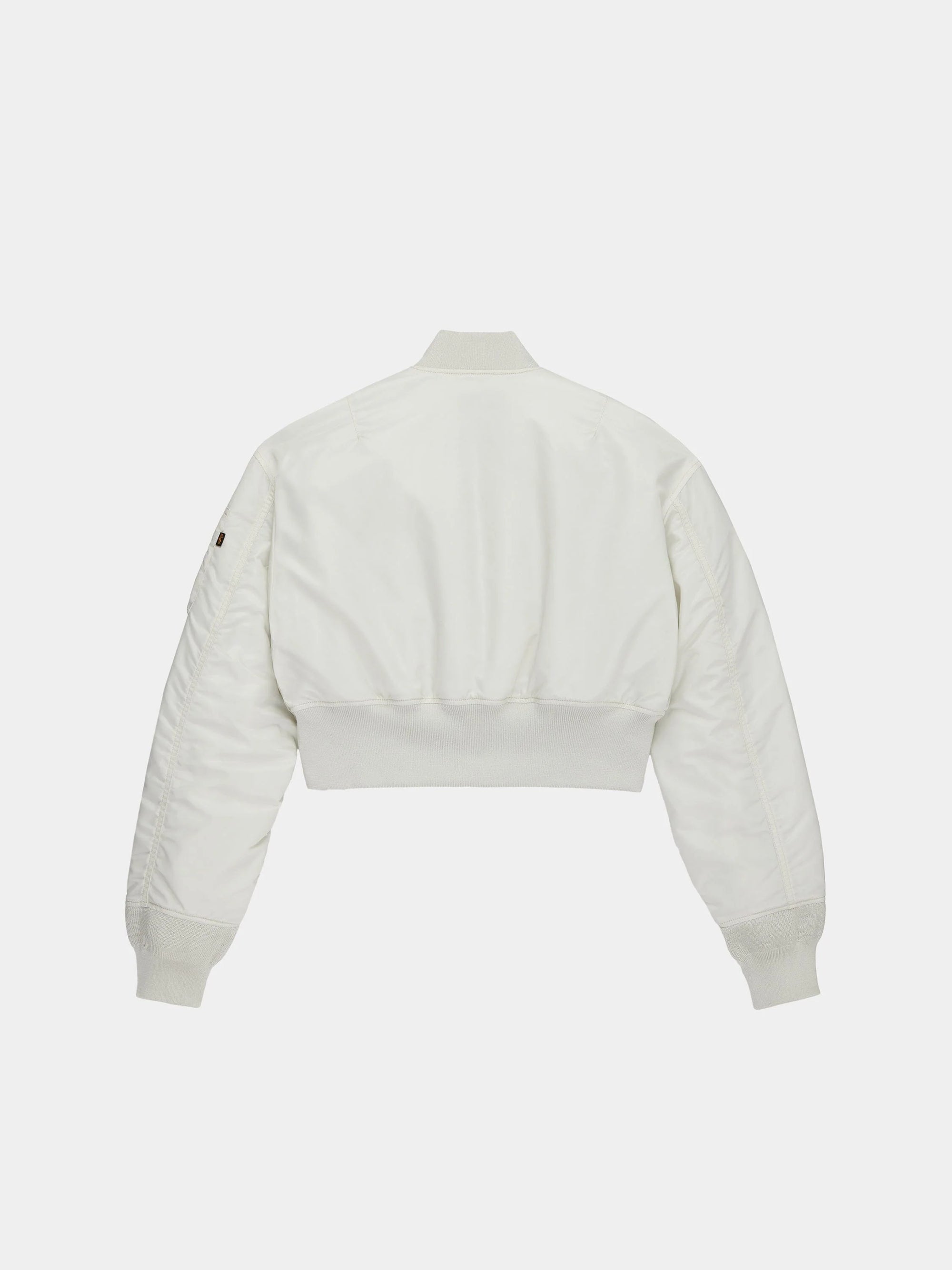 ALPHA INDUSTIRES CROPPED MA-1 FLIGHT JACKET WOMENS