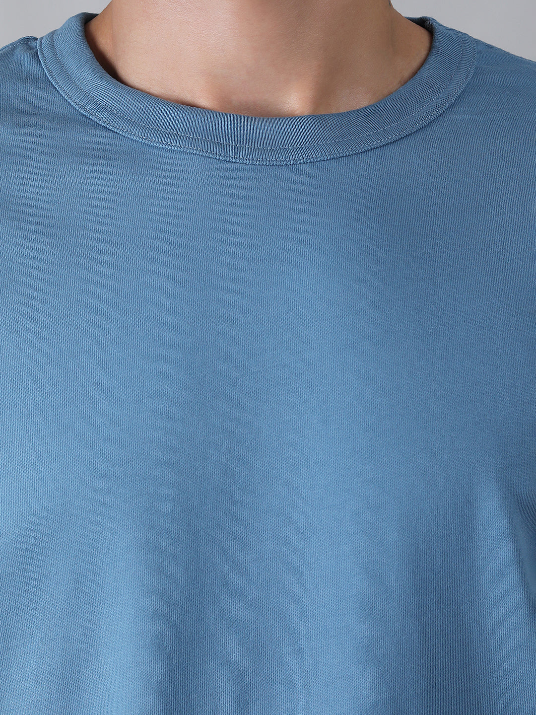 ALPHA INDUSTRIES: ALPHA NEWS PATCH TEE- BLUE