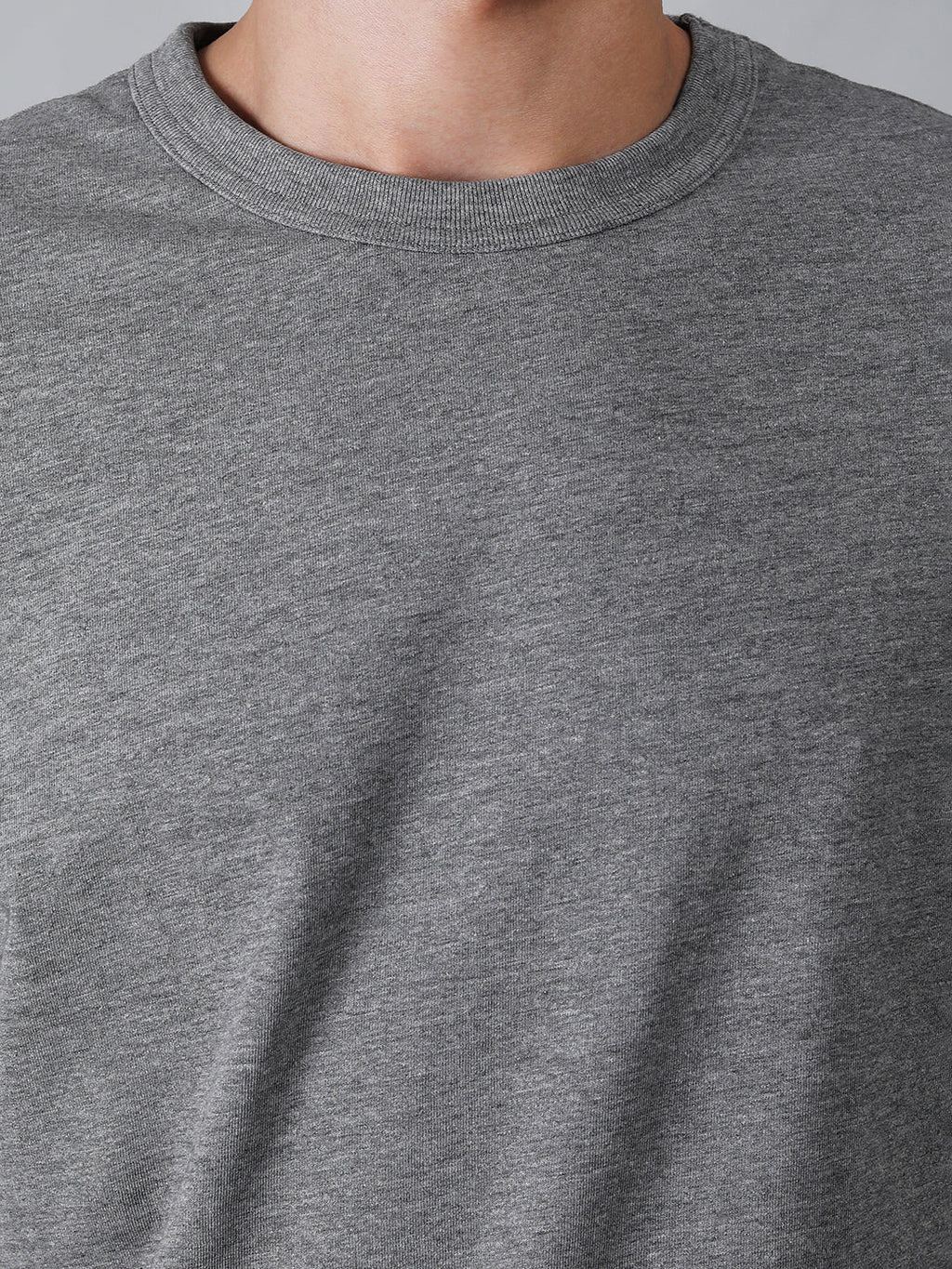 Alpha Industries Essential Gen II T-Shirt for Men | 100% Cotton Casual Crew Neck Tee | Medium Charcoal Heather