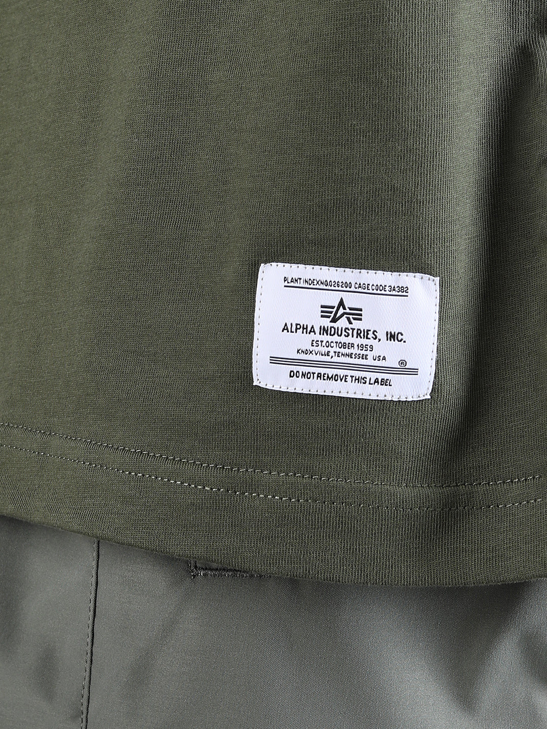 TIGER SEARCH AND DESTROY TEE - OLIVE