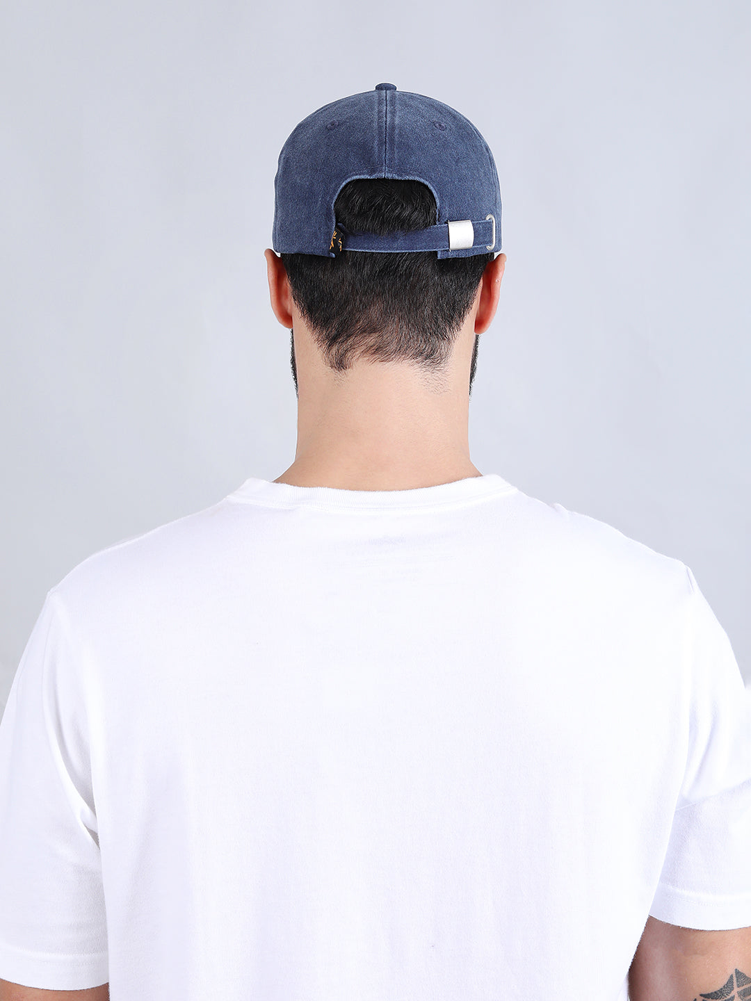 ALPHA INDUSTRIES: BATTLEWASH CAP- REPLICA BLUE