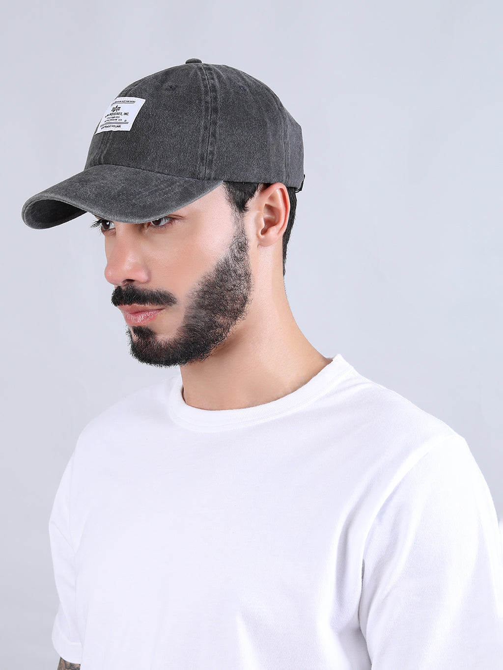ALPHA INDUSTRIES: BATTLEWASH CAP: BLACK