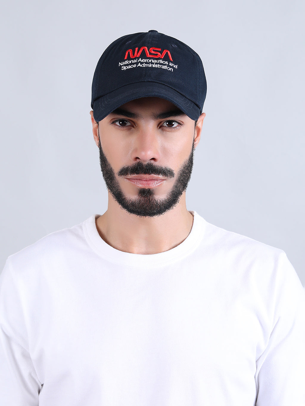 ALPHA INDUSTRIES: NASA WORM LOGO CAP
