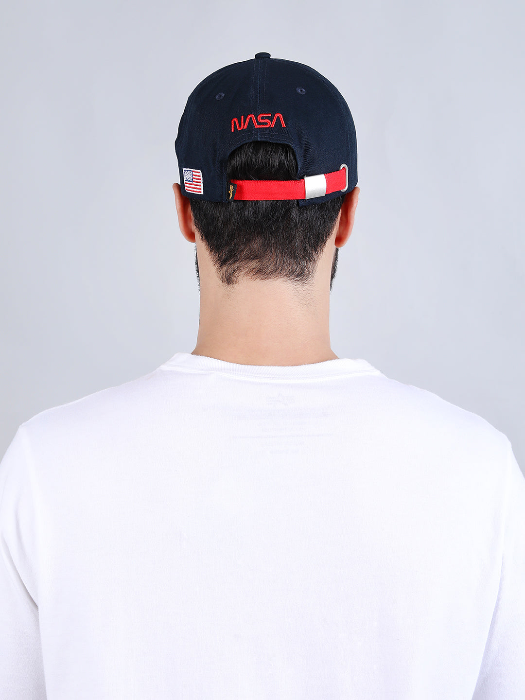 ALPHA INDUSTRIES: NASA WORM LOGO CAP