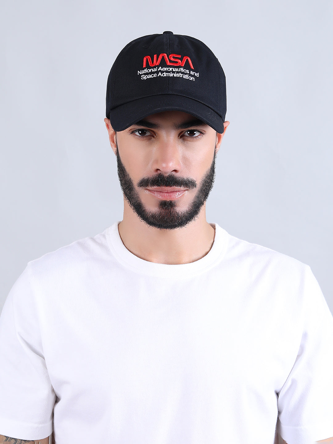 ALPHA INDUSTRIES: NASA WORM LOGO CAP