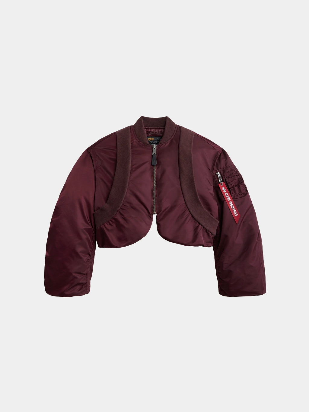 ALPHA INDUSTRIES KNIT RIB MA-1 FLIGHT JACKET WOMENS