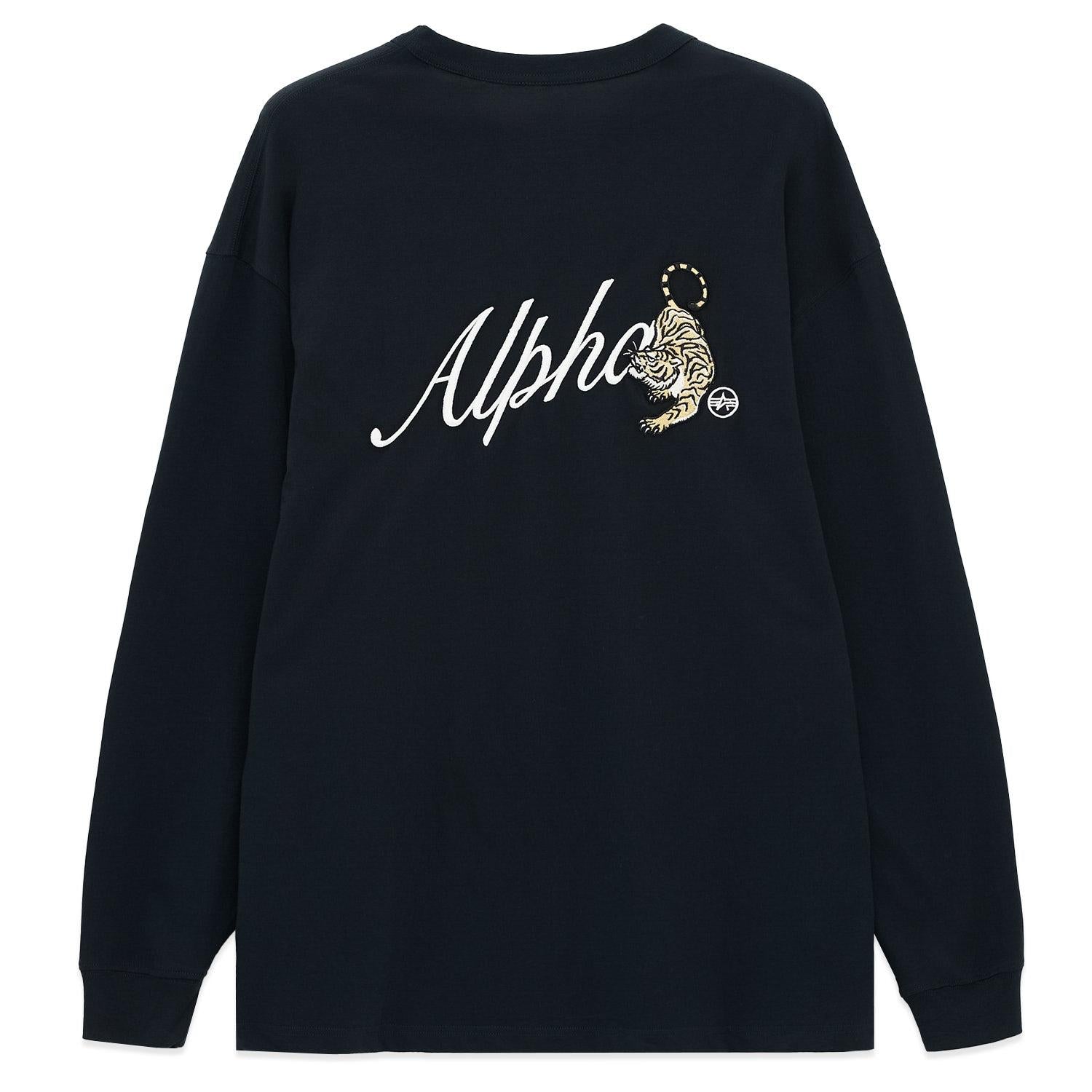 ALPHA INDUSTRIES UNFRM LS TIGER TEE