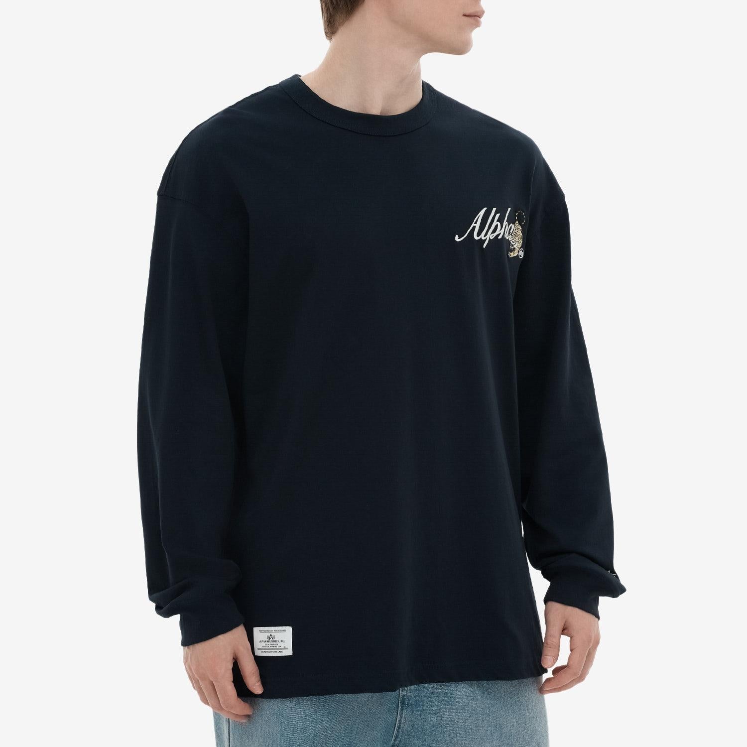 ALPHA INDUSTRIES UNFRM LS TIGER TEE