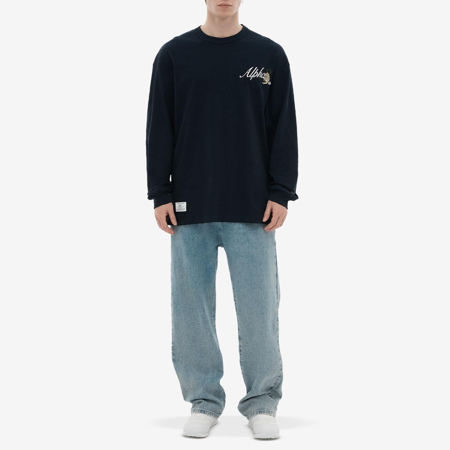 ALPHA INDUSTRIES UNFRM LS TIGER TEE