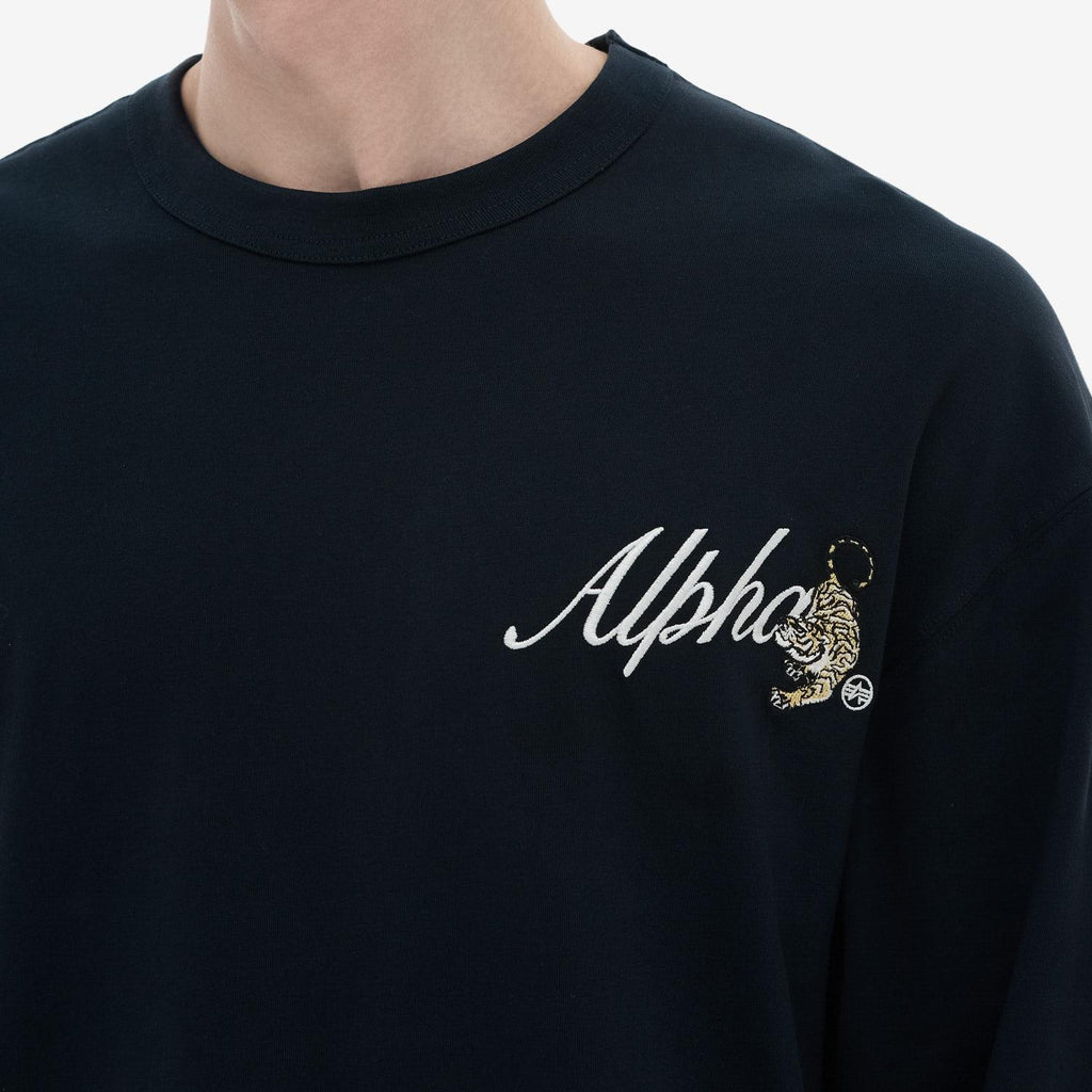 ALPHA INDUSTRIES UNFRM LS TIGER TEE