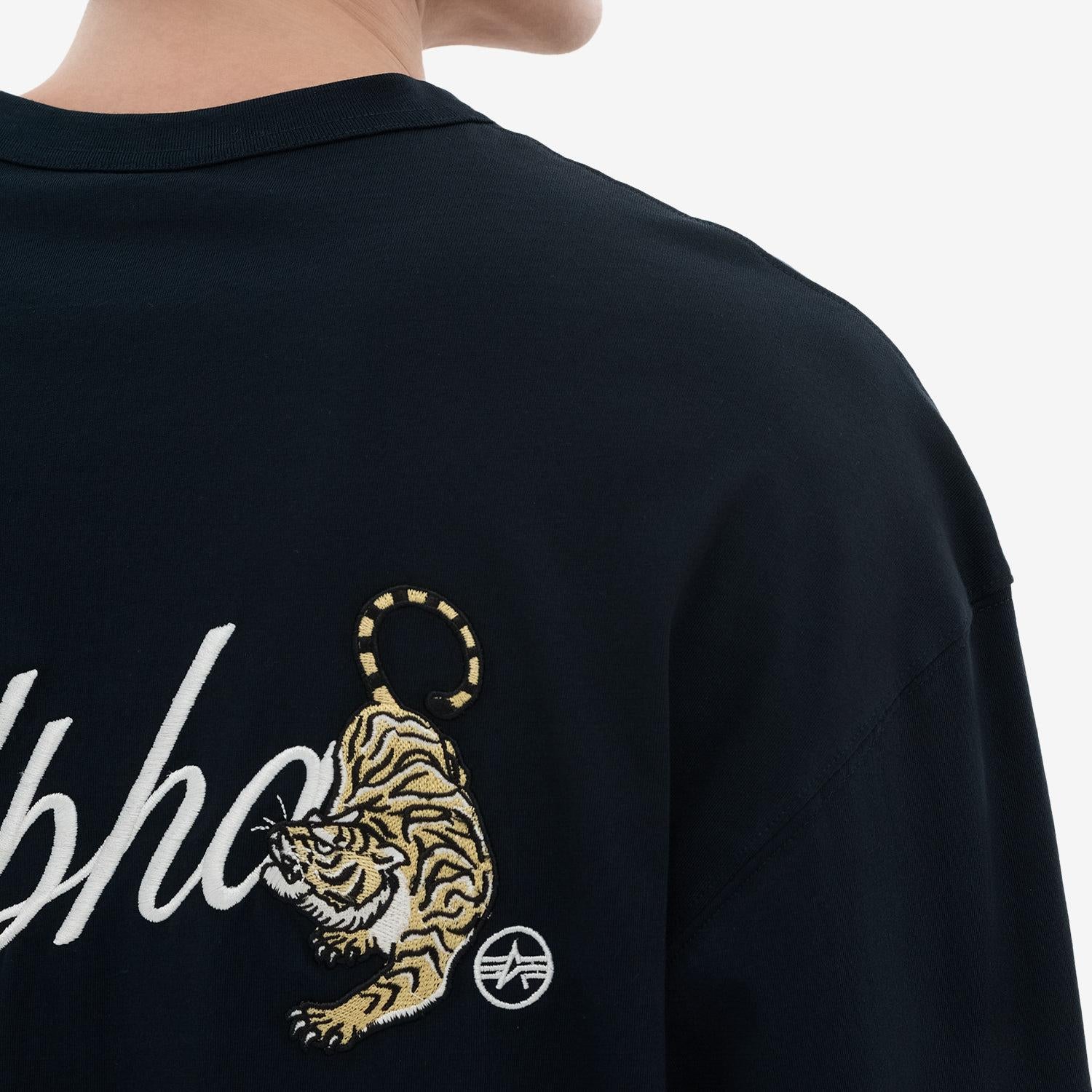 ALPHA INDUSTRIES UNFRM LS TIGER TEE