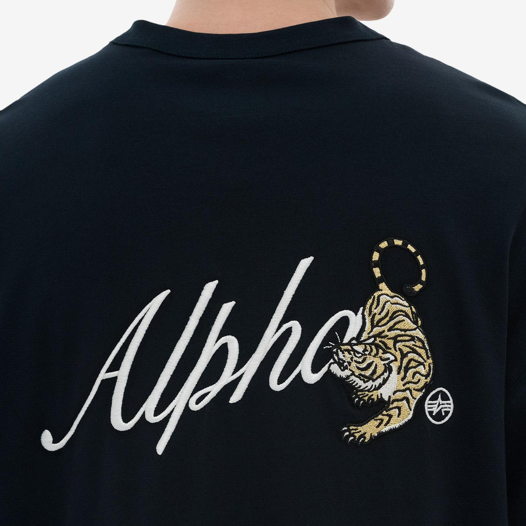 ALPHA INDUSTRIES UNFRM LS TIGER TEE