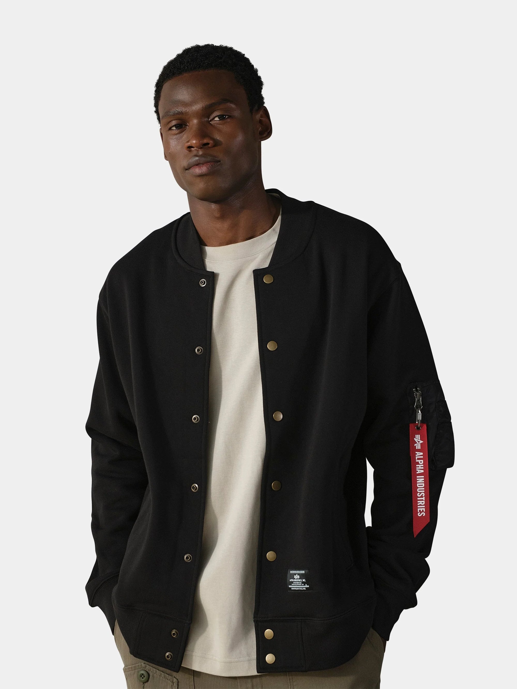 ALPHA INDUSTRIES MA-1 FLEECE JACKET