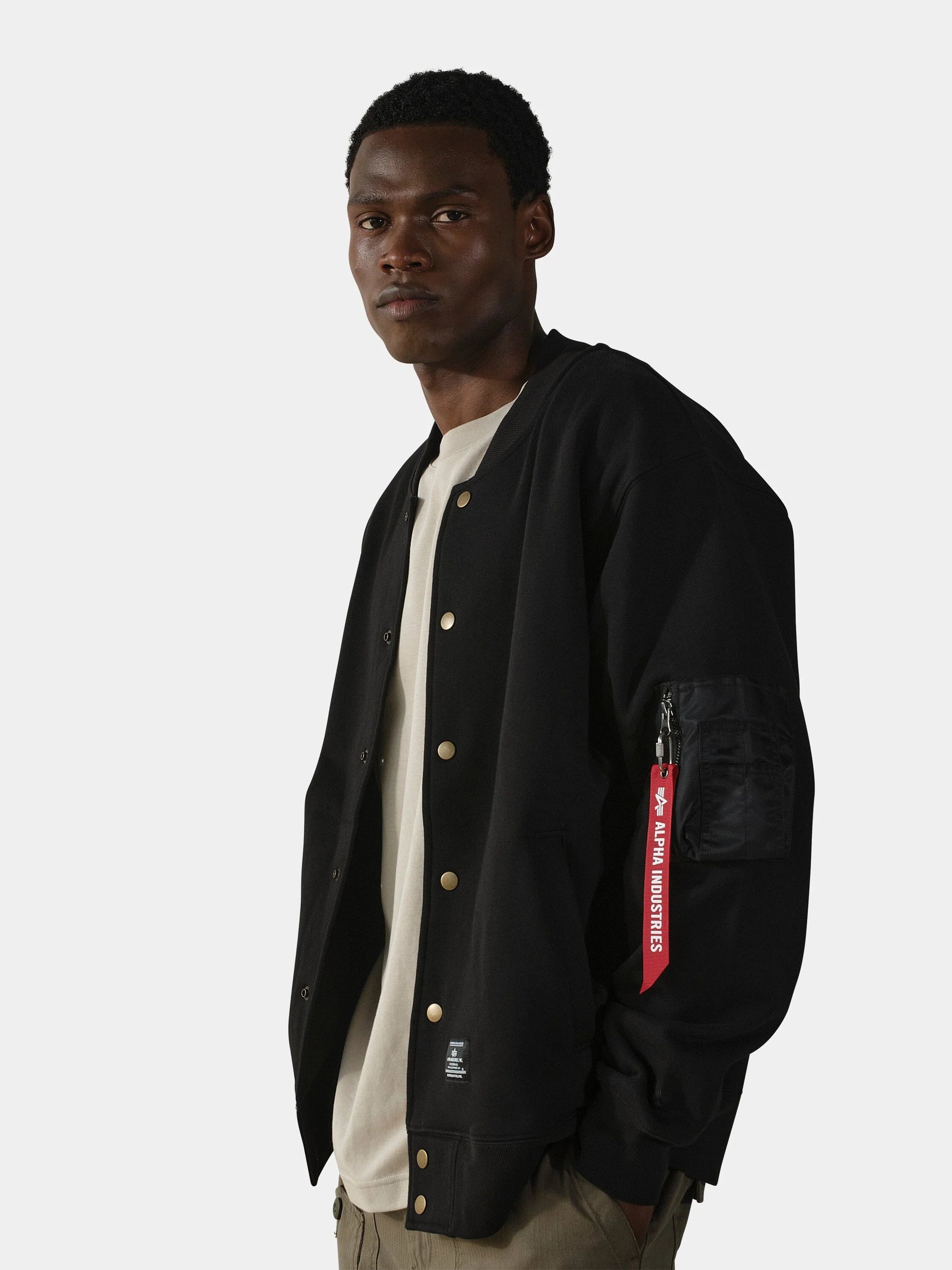 ALPHA INDUSTRIES MA-1 FLEECE JACKET