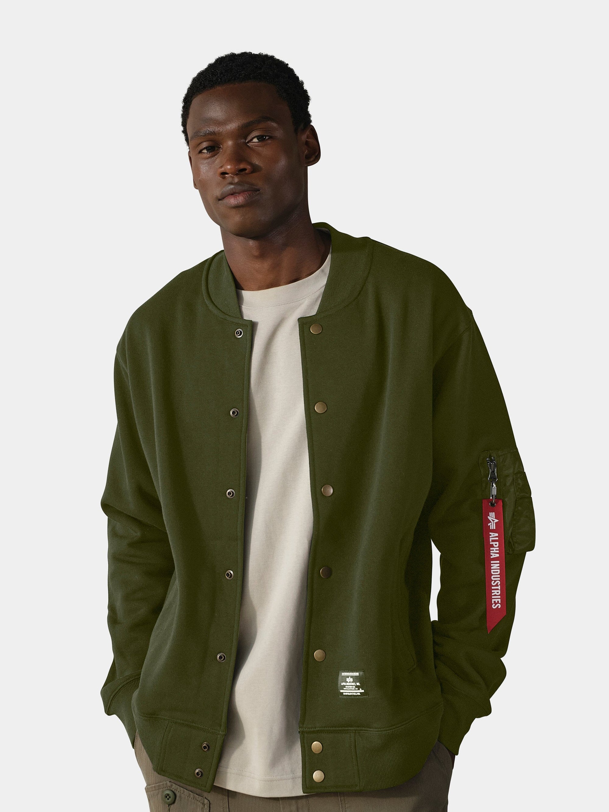 ALPHA INDUSTRIES MA-1 FLEECE JACKET
