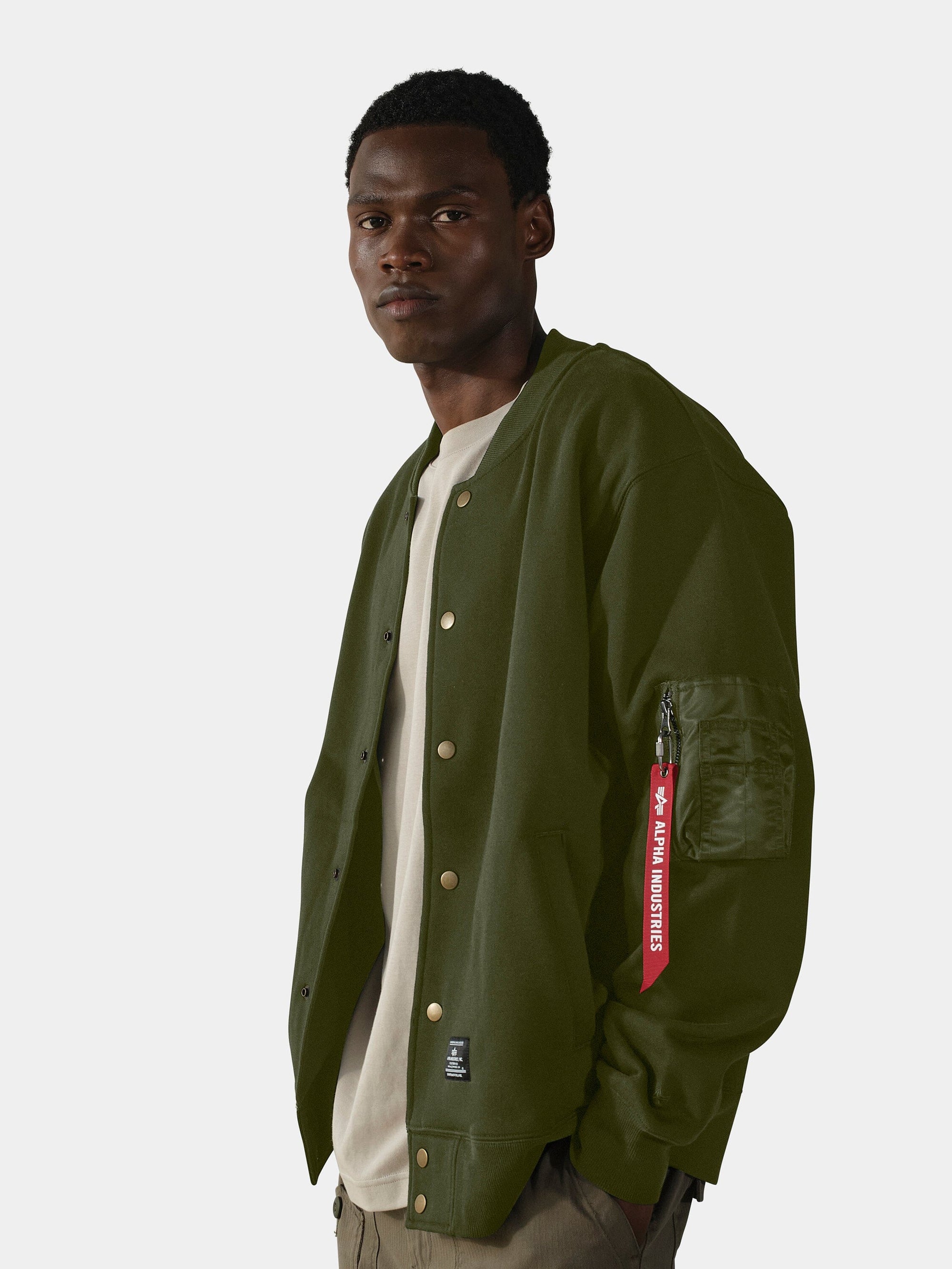 ALPHA INDUSTRIES MA-1 FLEECE JACKET
