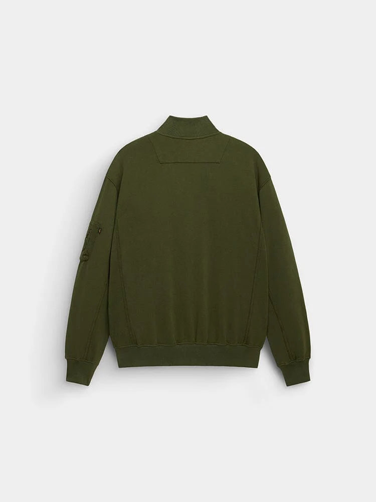 ALPHA INDUSTRIES MA-1 FLEECE JACKET