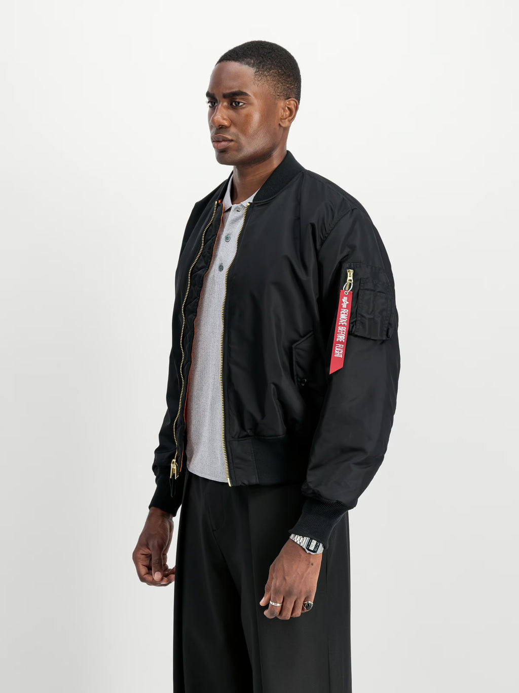 ALPHA INDUSTRIES ALPHA MA-1 FLIGHT JACKET