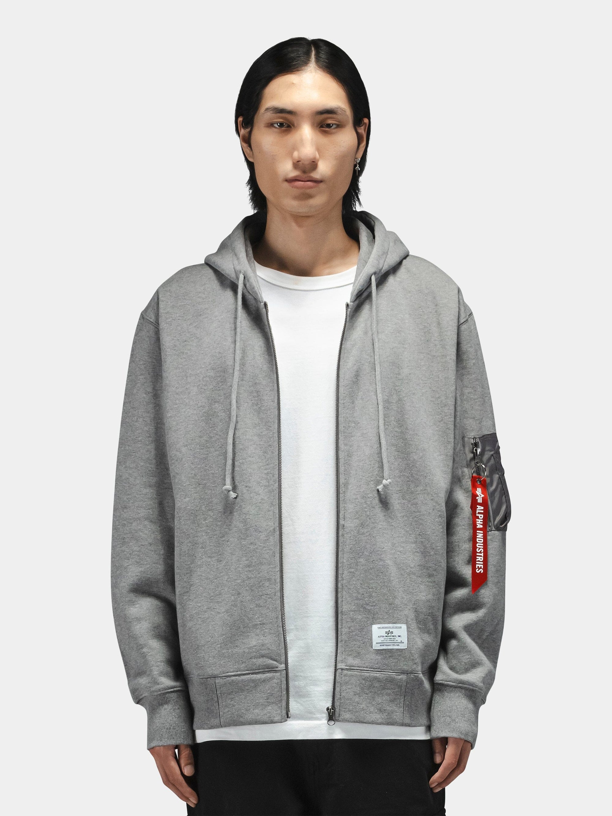 ALPHA INDUSTRY UTILITY POCKET FULL ZIP UP