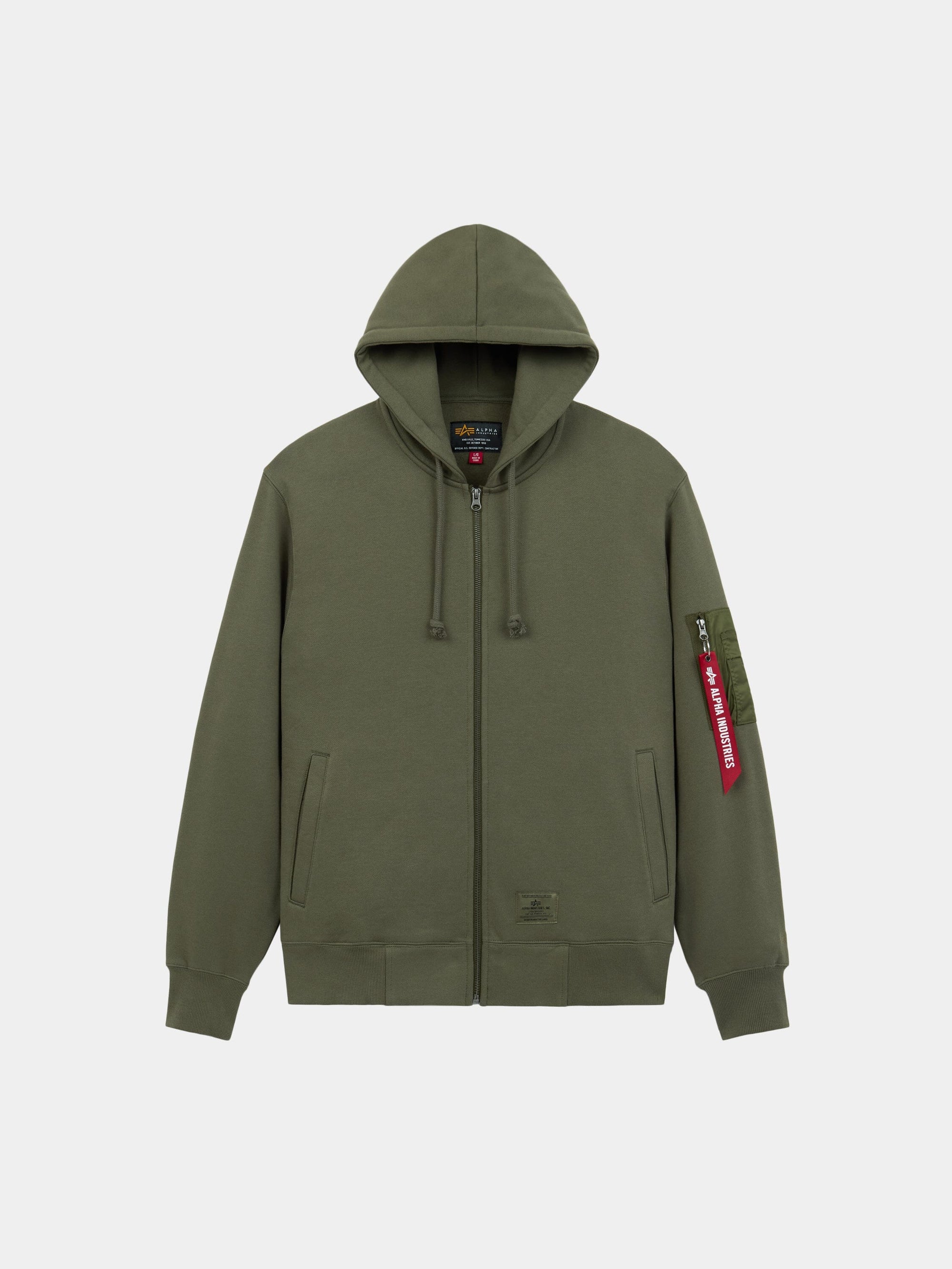 ALPHA INDUSTRY UTILITY POCKET FULL ZIP UP