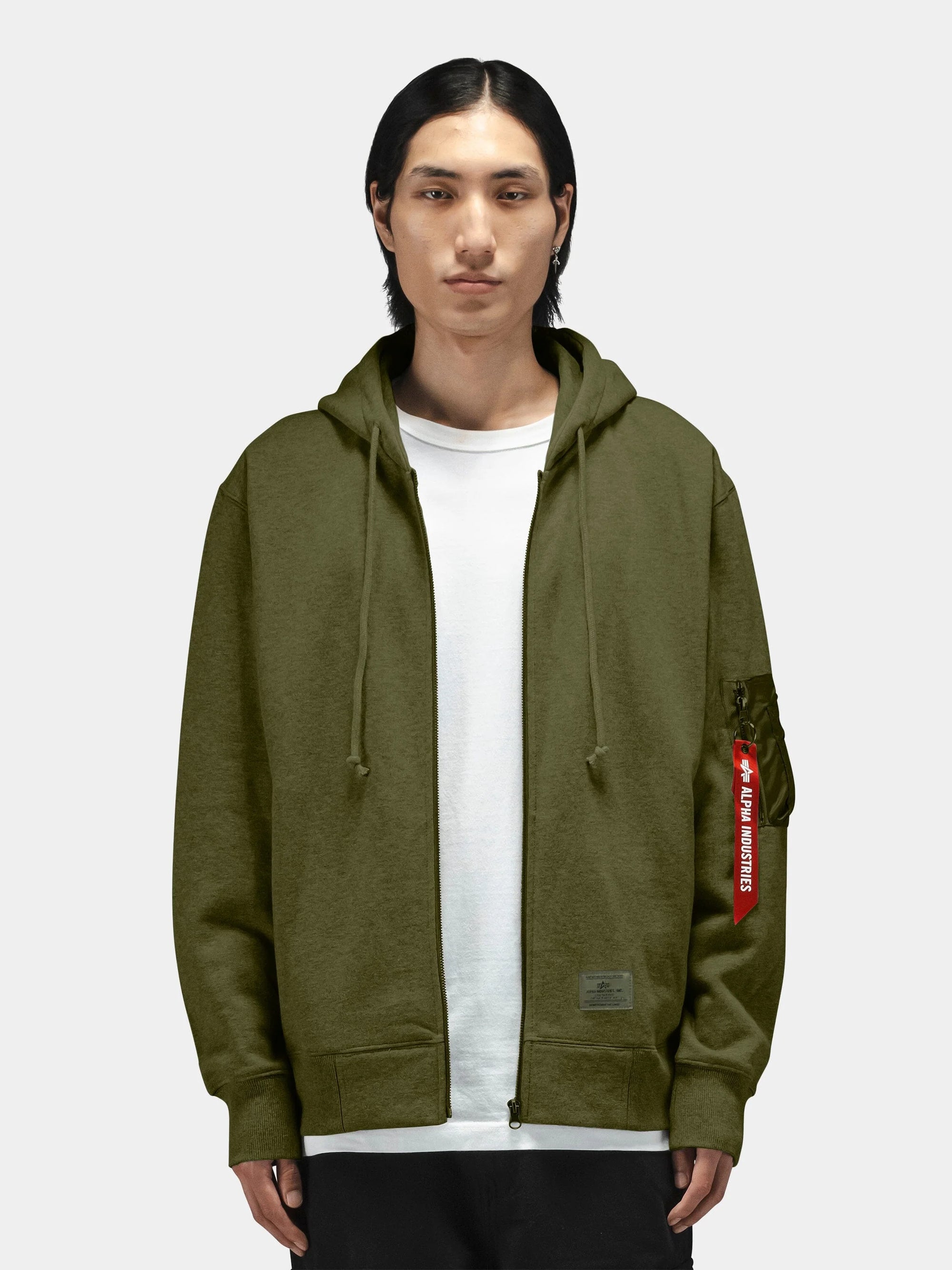 ALPHA INDUSTRY UTILITY POCKET FULL ZIP UP