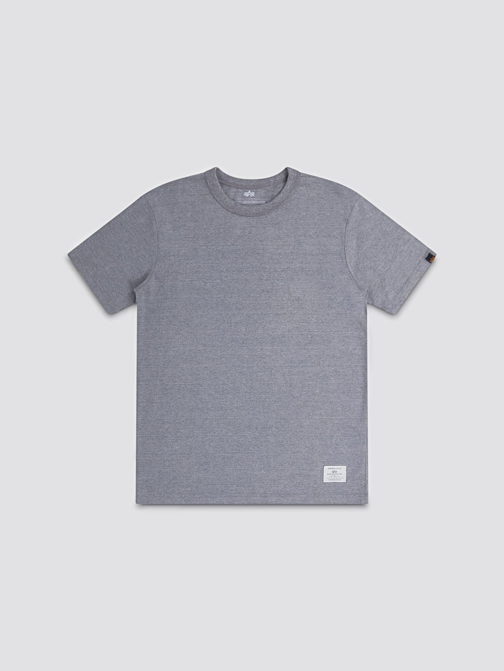 ALPHA INDUSTRIES: ESSENTIAL RELAXED TEE - MEDIUM CHARCOAL HEATHER