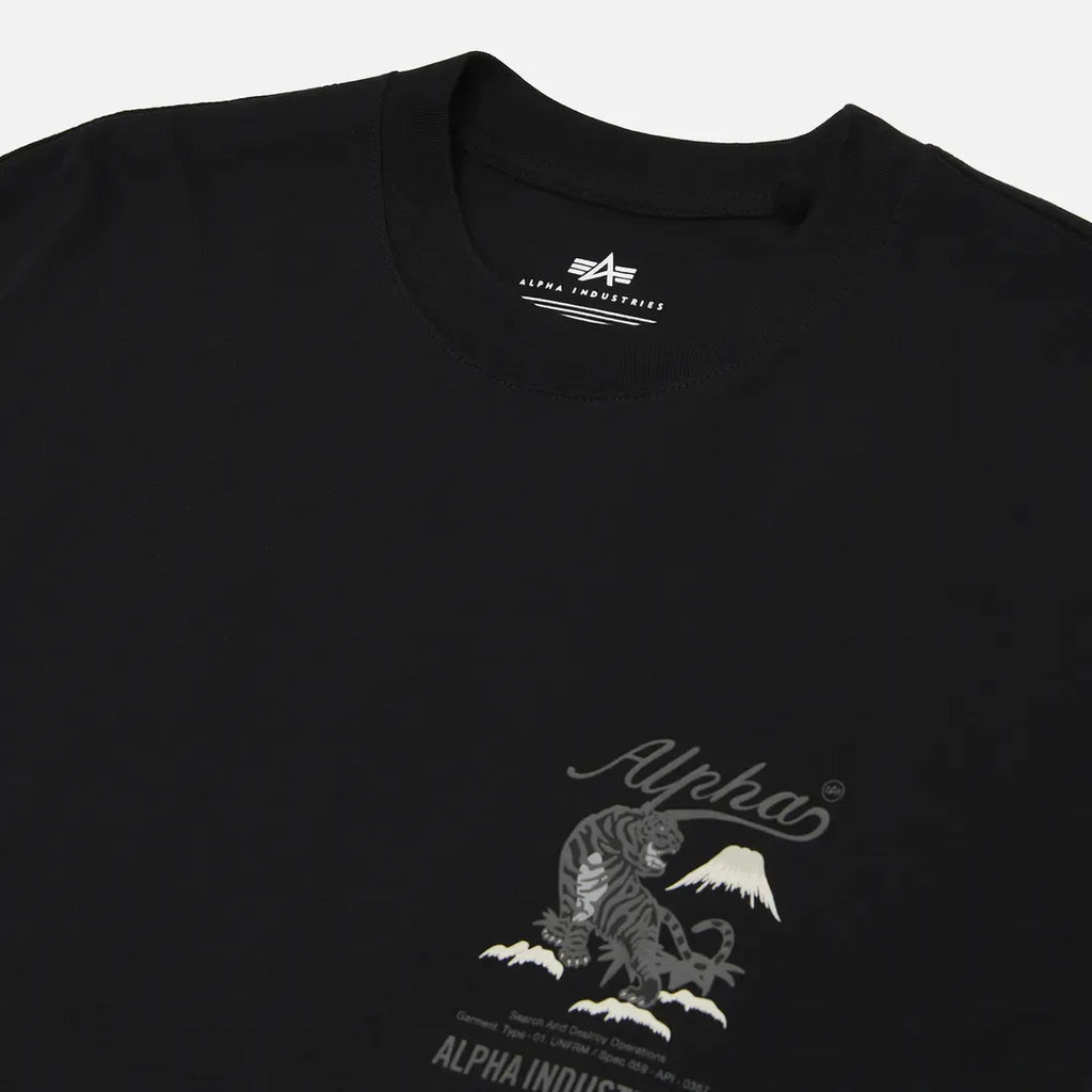 Alpha Industries Men's Tiger Search And Destroy T-Shirt
