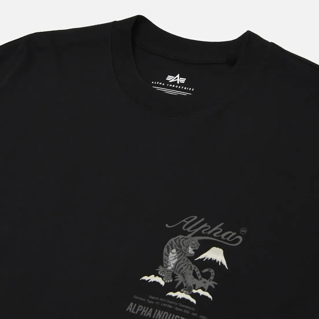 Alpha Industries Men's Tiger Search And Destroy T-Shirt