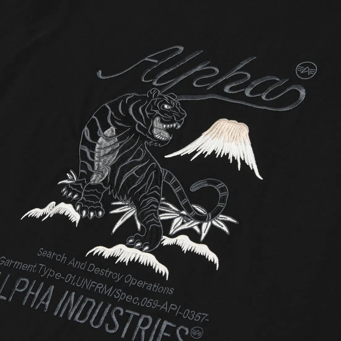 Alpha Industries Men's Tiger Search And Destroy T-Shirt