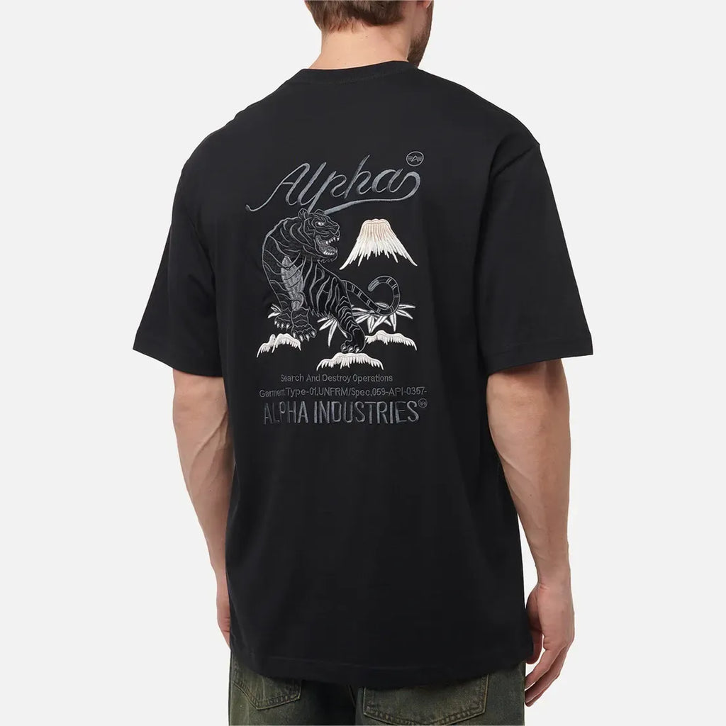Alpha Industries Men's Tiger Search And Destroy T-Shirt