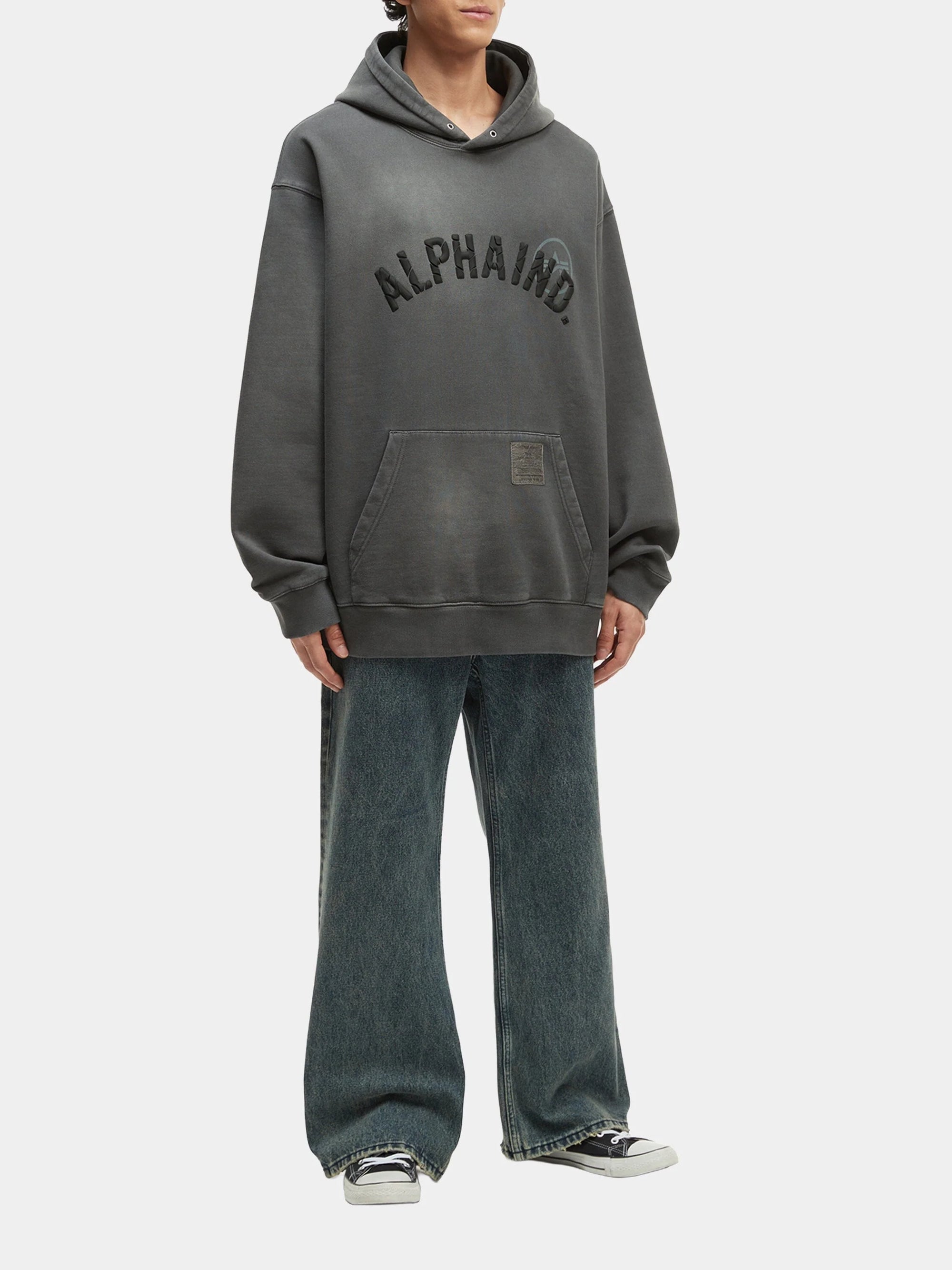 UNFRM WASHED ALPHA IND HOODIE