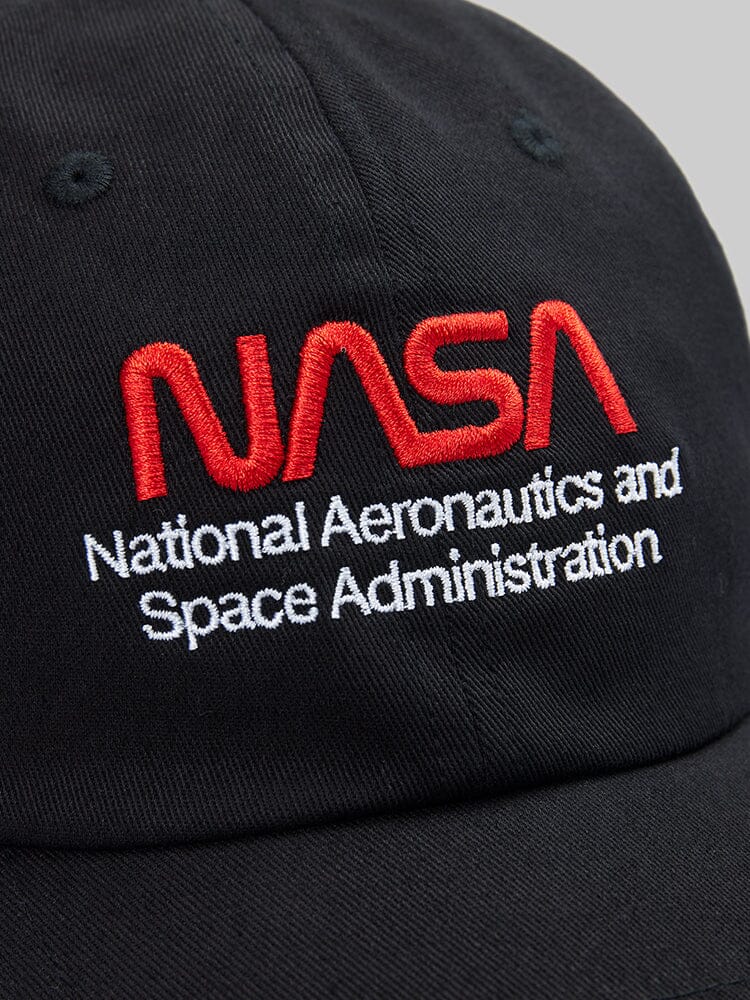 ALPHA INDUSTRIES: NASA WORM LOGO CAP