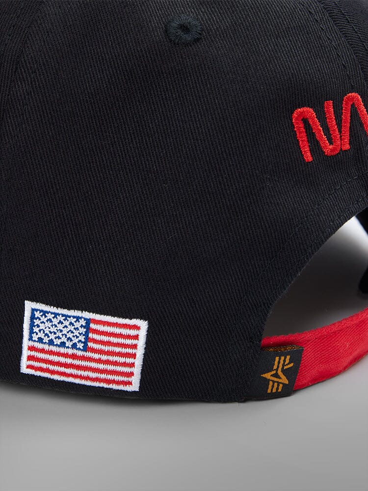 ALPHA INDUSTRIES: NASA WORM LOGO CAP