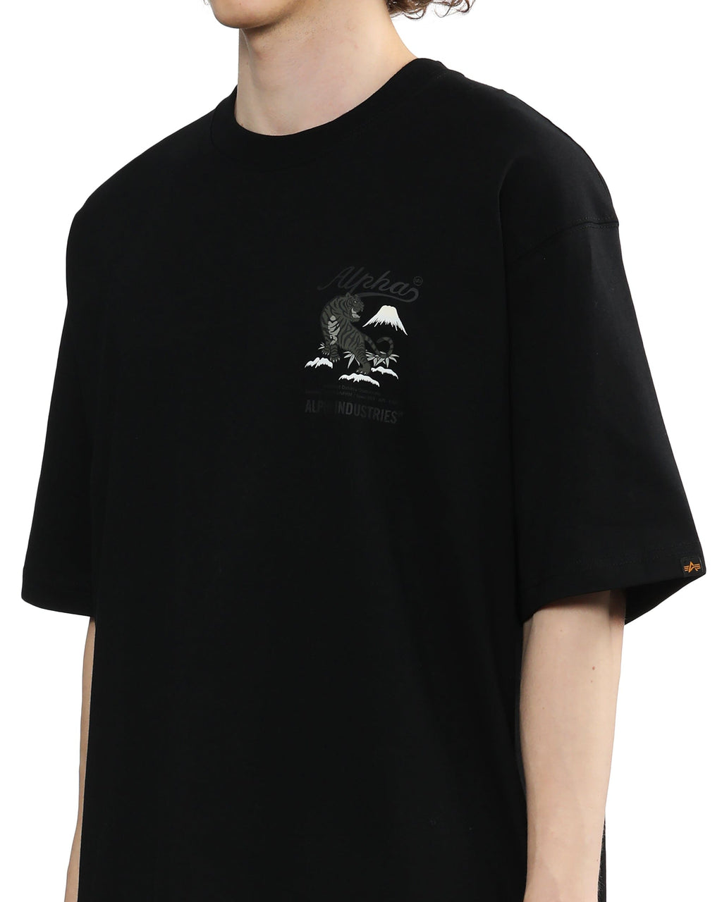 TIGER SEARCH AND DESTROY TEE - BLACK